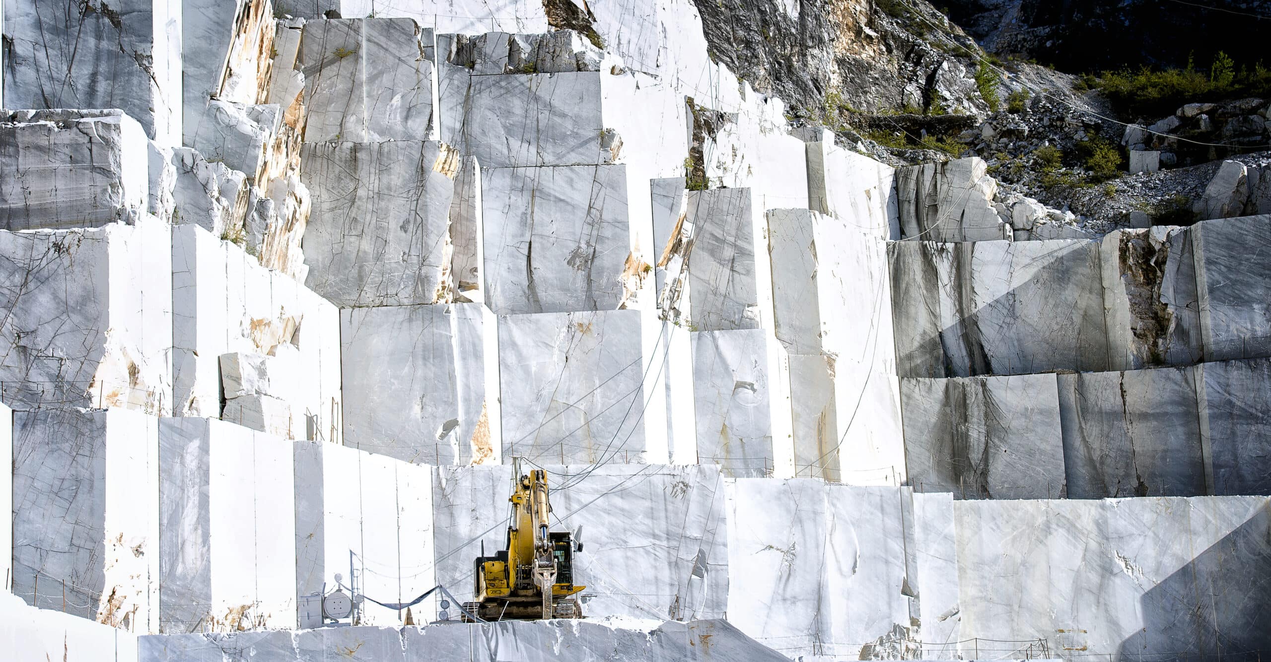 Marble quarry in Carrara, Tuscany, Italy